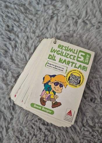 5. Sınıf Resimli İngilizce Dil Kartları