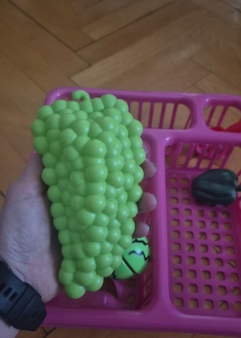 Renkli Mor Plastik Bulaşıklık - Görsel 5