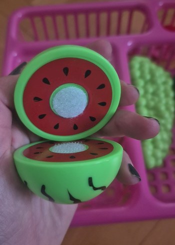 Renkli Mor Plastik Bulaşıklık - Görsel 3