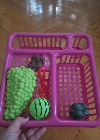 Renkli Mor Plastik Bulaşıklık - Görsel 9