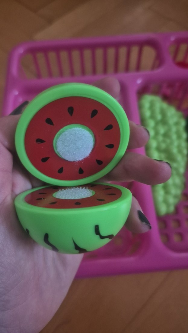 Renkli Mor Plastik Bulaşıklık - Görsel 3