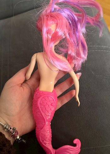 Pembe denizkızı barbie bebek - Görsel 4
