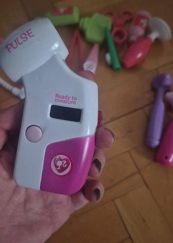 Pastel Pembe sağlık Seti Oyuncakları - Görsel 3