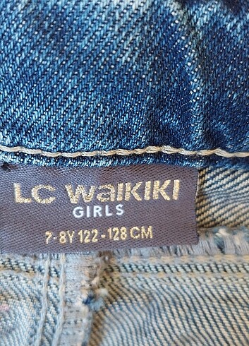 7 Yaş Beden lacivert Renk Lcw etek
