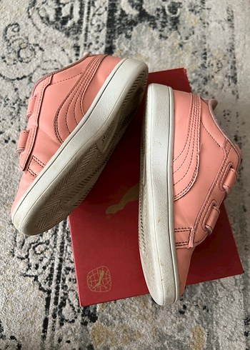 Puma Kız Çocuk Pembe Spor Ayakkabı - Görsel 3