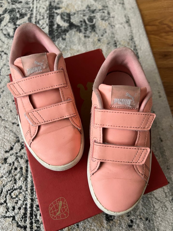 Puma Kız Çocuk Pembe Spor Ayakkabı - Görsel 2