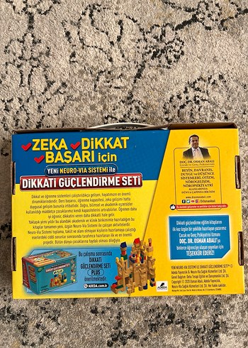  Beden Dikkati Güçlendirme Seti - Sarı