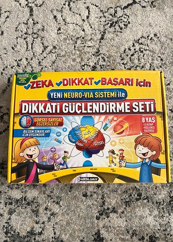 Dikkati Güçlendirme Seti - Sarı