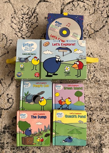 Peep Big Wide World Çocuk Kitapları Seti