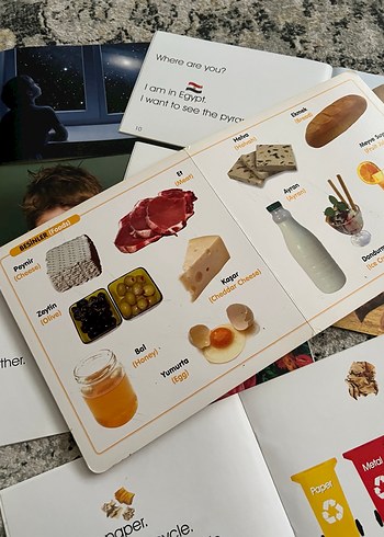  Beden Renk Çocuklar için İlk Sözlük ve Eğitici Kitaplar