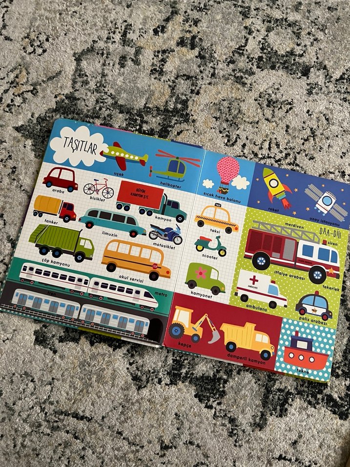 İlk Kelimelerim Çocuk Kitabı - Görsel 3