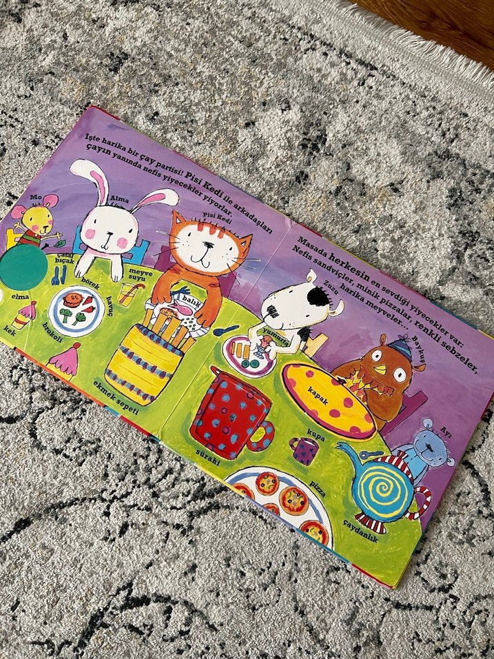 Pisi Kedi'nin İlk Kelimeleri Çocuk Kitabı - Görsel 3