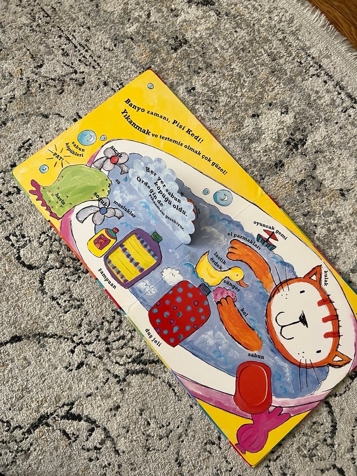 Pisi Kedi'nin İlk Kelimeleri Çocuk Kitabı - Görsel 5
