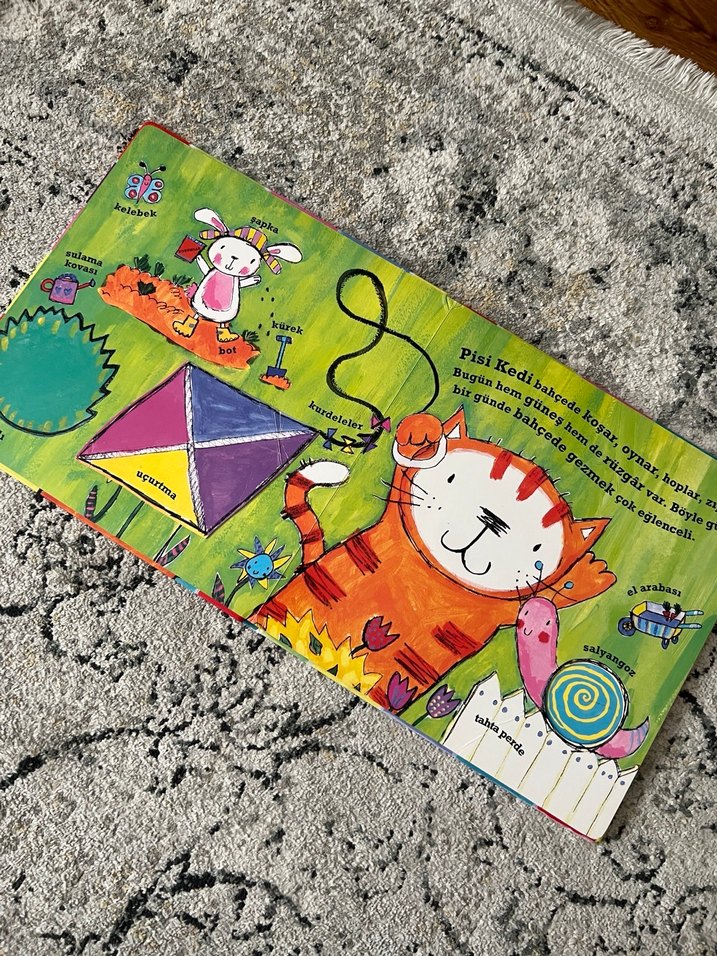 Pisi Kedi'nin İlk Kelimeleri Çocuk Kitabı - Görsel 2