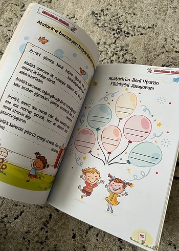 Her Çocuk Biraz Atatürk'tür - 1. Sınıf Etkinlik Kitabı - Görsel 4