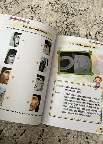 Her Çocuk Biraz Atatürk'tür - 1. Sınıf Etkinlik Kitabı - Görsel 2