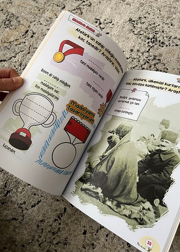Her Çocuk Biraz Atatürk'tür - 1. Sınıf Etkinlik Kitabı - Görsel 5