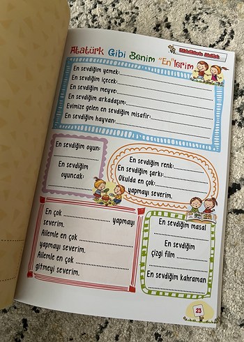 Her Çocuk Biraz Atatürk'tür - 1. Sınıf Etkinlik Kitabı - Görsel 6