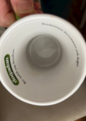 Renkli Yeşil Seramik Kupa Seti - Görsel 5