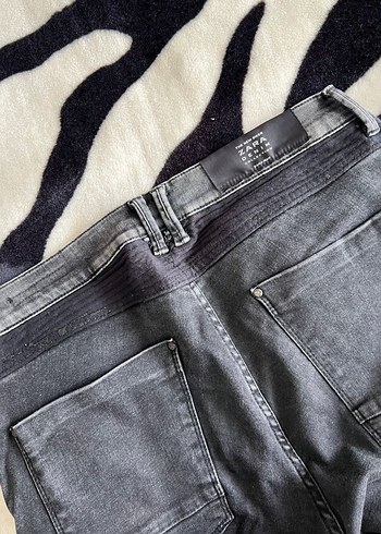 Erkek Gri Denim Pantolon - Görsel 6