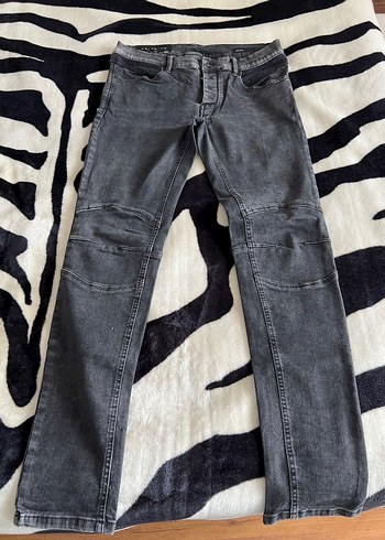 Erkek Gri Denim Pantolon - Görsel 2