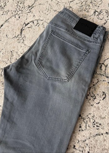 Gri Erkek Denim Pantolon W34/L29 - Görsel 4