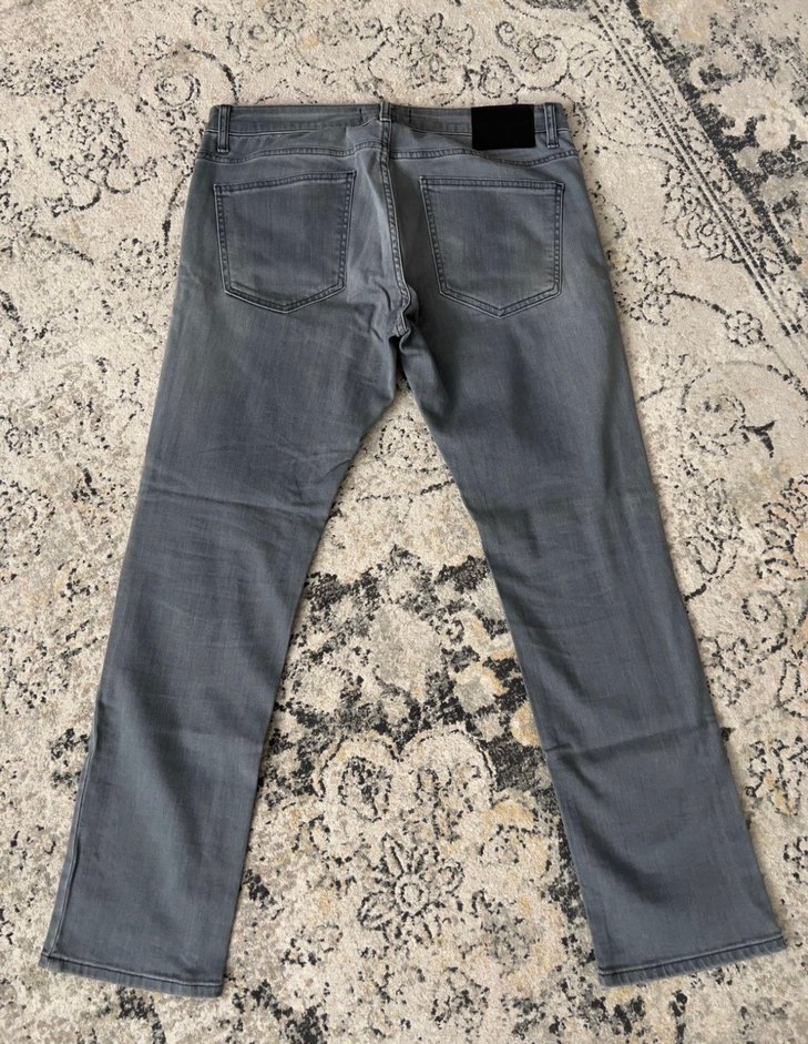 Gri Erkek Denim Pantolon W34/L29 - Görsel 5