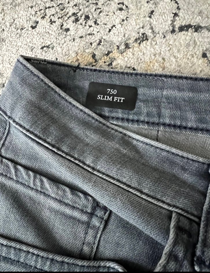 Gri Erkek Denim Pantolon W34/L29 - Görsel 3