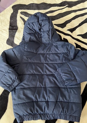 Gri Erkek Çocuk Kapüşonlu Kaban - Görsel 10