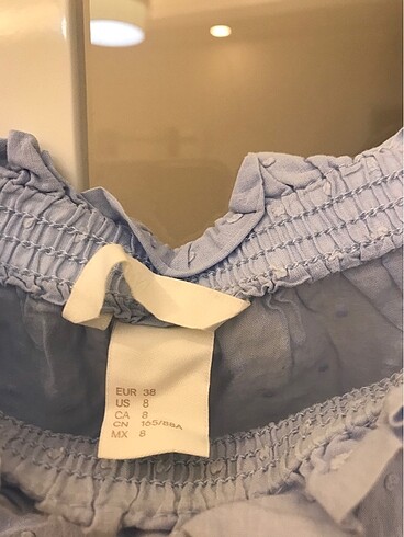 H&M Omuzdan açık bluz gömlek