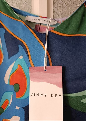 Jimmy Key Çok Renkli Elbise