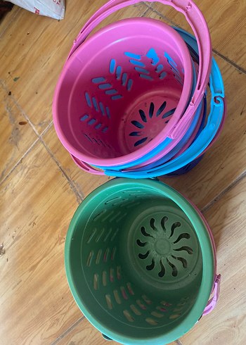 Renkli yumurta mandallık sepet - Görsel 2