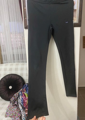 Siyah kadın Tayt - Görsel 6