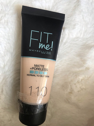 Maybelline fitme mat fondoten 