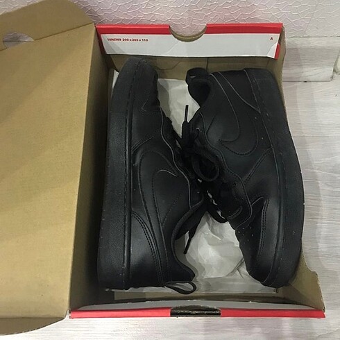38 Beden siyah Renk nike siyah spor ayakkabı