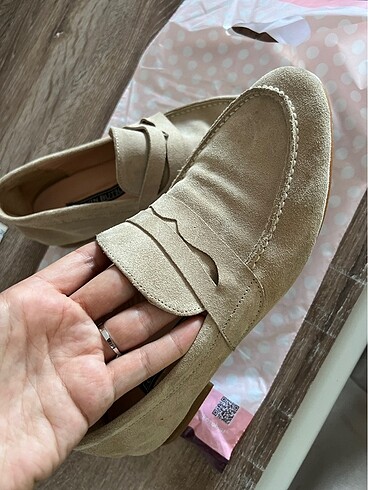 Diğer Hakiki deri loafer ayakkabı