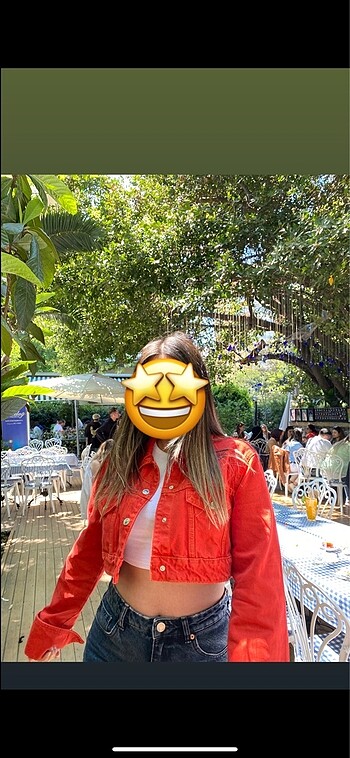 Sadece 3 defa giydim. Crop ceket