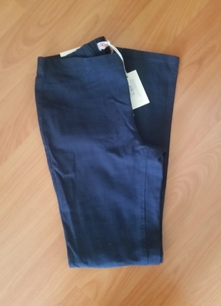 Lacivert Tayt Pantalon