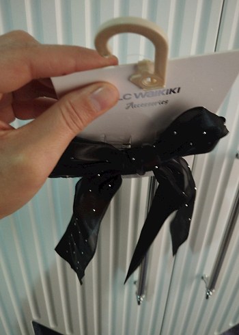 LC Waikiki Siyah  Fiyonk Saç Aksesuarı - Görsel 4