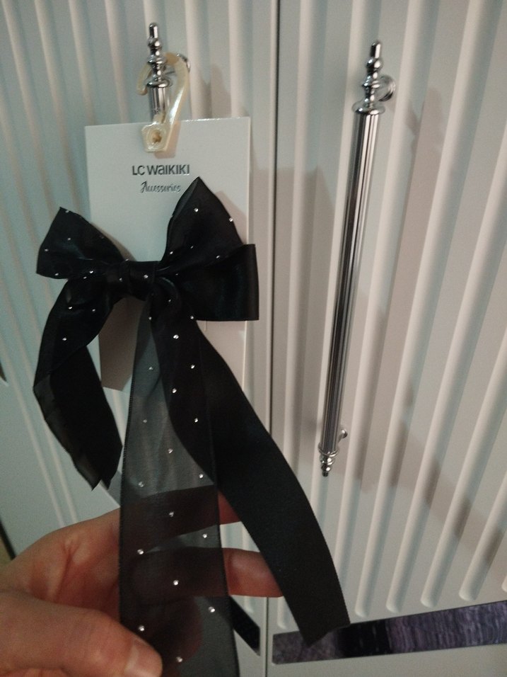 LC Waikiki Siyah  Fiyonk Saç Aksesuarı - Görsel 3