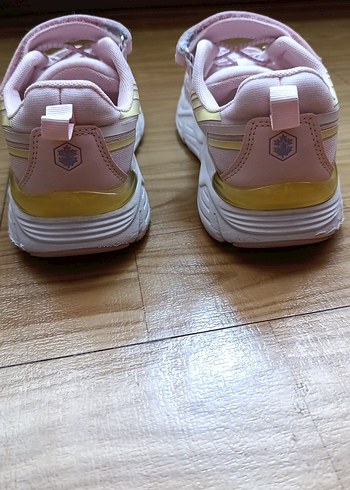 35 Beden Kız Çocuk Pudra Pembe Elastik Bantlı Spor Ayakkabı