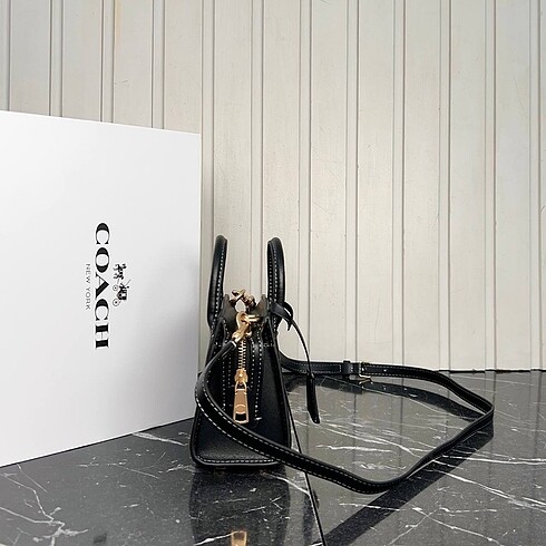 Beden kahverengi Renk Coach Nano Tote Bag