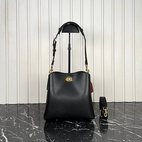  Beden kahverengi Renk Coach Willow Bucket Bag