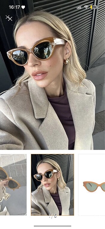Arkadaşlar ben marilyn monroe hayranıyım araştırdım ve bu gözlüğ