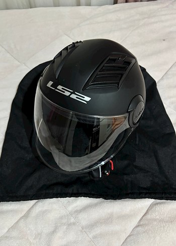 Kilitli Siyah Biker Motosiklet Kaskı - Görsel 4