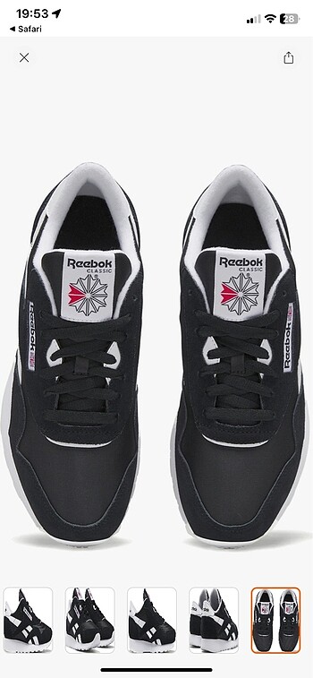 42.5 Beden REEBOK CLASSIC 42.5 NUMARA (SIFIR ÜRÜN)