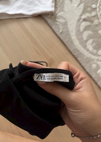 Zara İnce Askılı Kısa Kadın Atlet