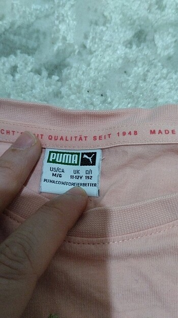 11-12 Yaş Beden Puma marka tişört