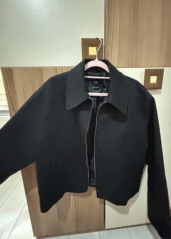 Mango Siyah Bomber Ceket