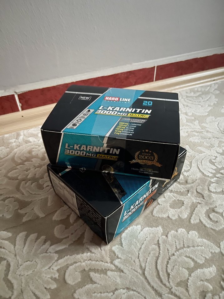 Hardline L-Karnitin Matrix 3000 Mg 20 Adet (30 MI) - Görsel 2